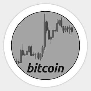 BTC B&W Sticker